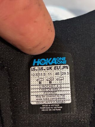 Hoka Rocket X3 Zapatillas Running Hombre.