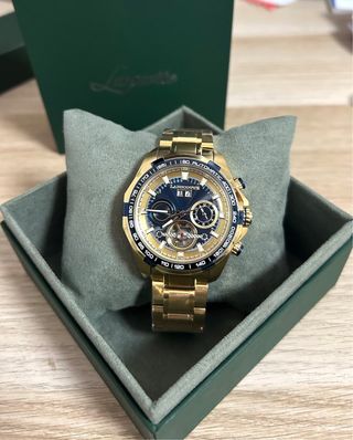 Reloj Lanboots Automático Dorado y Azul