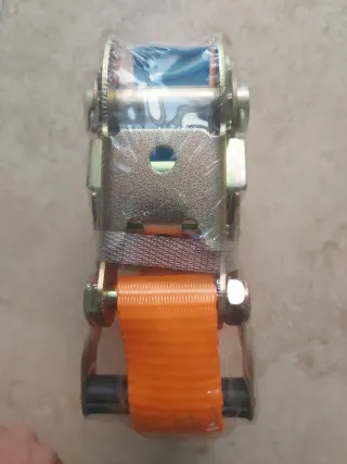 Lote de 7 carracas naranjas