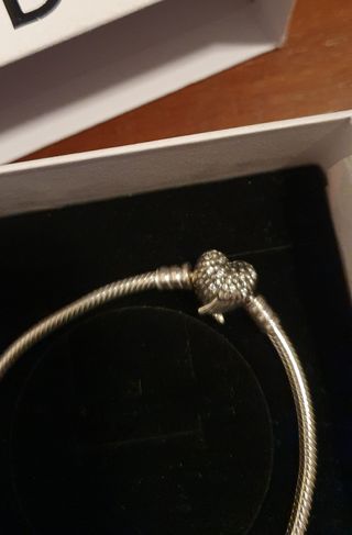 Pulsera Pandora Corazón Plata