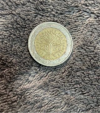 Moneda 2 Euros Francia 2001 Árbol de la Vida