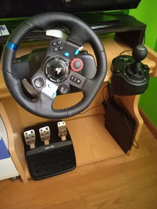 Volante Logitech G29 + Palanca de Cambios