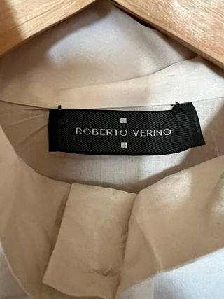 Camisa Roberto Verino Beige Mujer