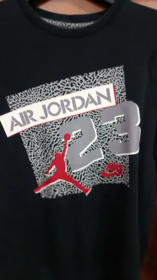 Felpa Nike Air Jordan 23 nera