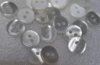 Lote 20 botones nacarados- 9 colores