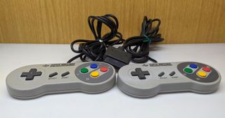 Pack 2 Mandos Super Nintendo SNSP-005 PAL (LEED)