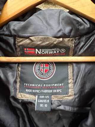 Chaleco acolchado Norway verde oliva