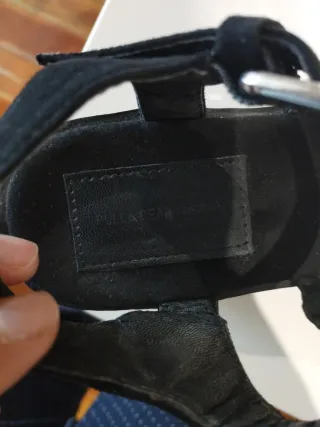 Sandalias negras plataforma