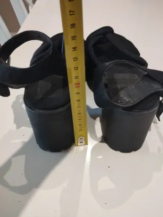 Sandalias negras plataforma