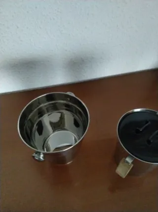 Dos cubiteras de acero inoxidable precio lote