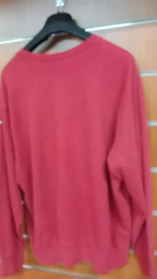 Felpa Nike Rossa Girocollo