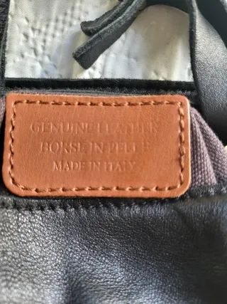 Bolso  mini piel auténtica Italia