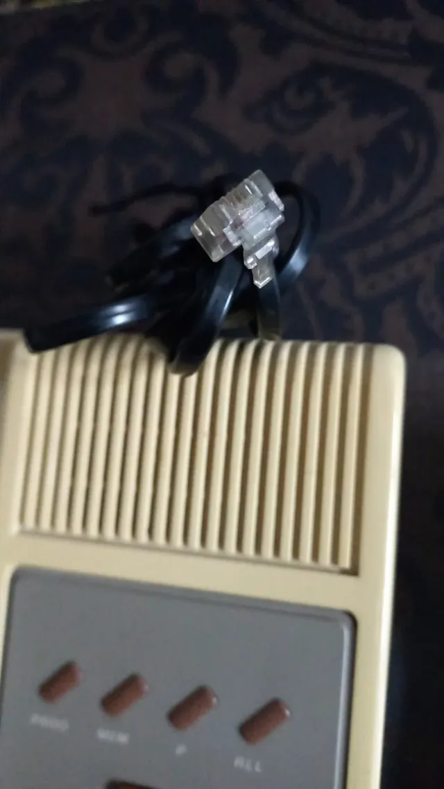 Teléfono Telyco beige y gris