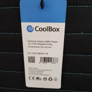 Maletín CoolBox 15.6 Negro
