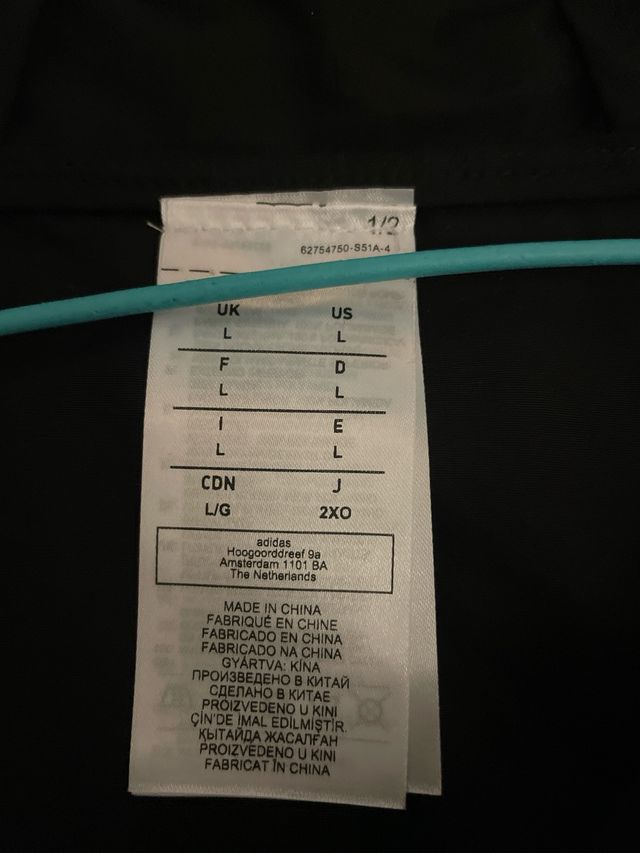 Cortavientos Adidas Talla L