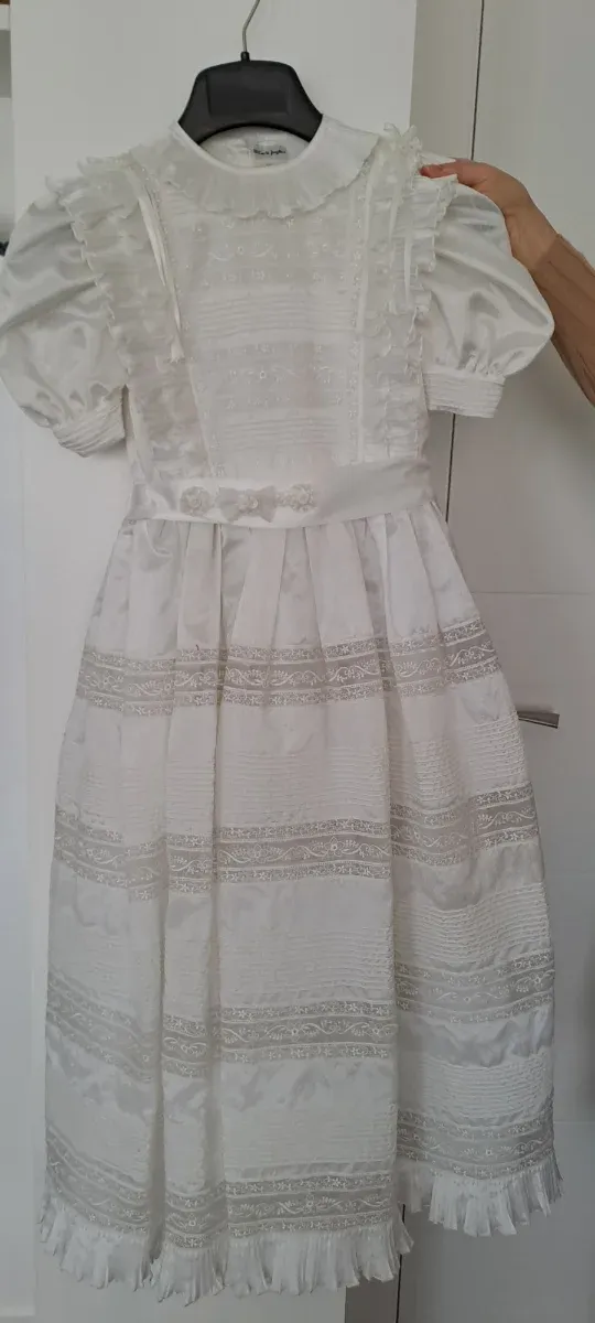 Traje Comunión Niña Blanco