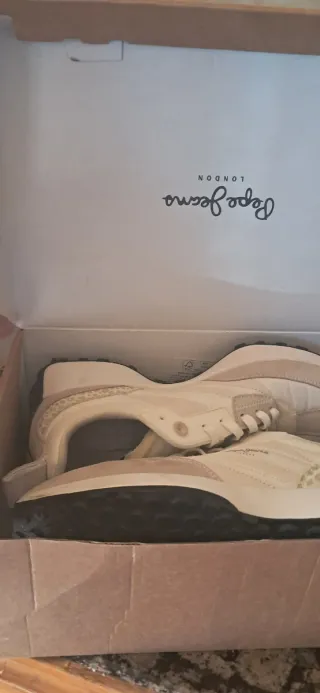 Playeros Pepe Jeans Mujer Beige/Blanco