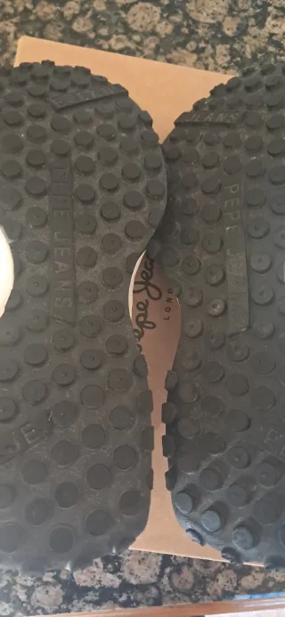 Playeros Pepe Jeans Mujer Beige/Blanco