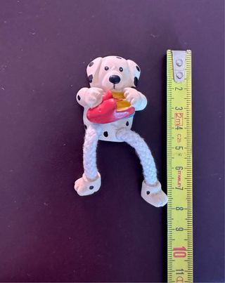 Magnetta dalmata con gambe in corda