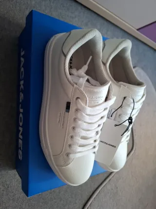 Zapatillas Jack & Jones Hombre Blancas