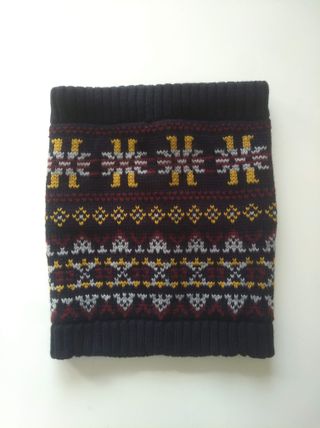 Bufanda Braga Punto Jacquard NUEVA