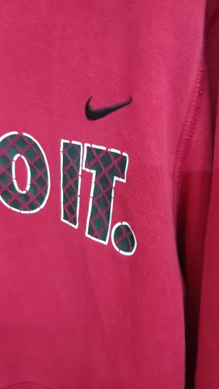 Felpa Nike Rossa con Zip