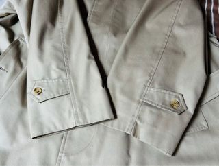 Gabardina Burberry Vintage Talla 48