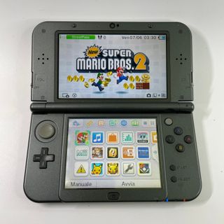 new Nintendo 3DS XL Nero con accessori