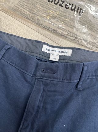 Pantalones Chinos de Pitillo Hombre Talla 34W 32L