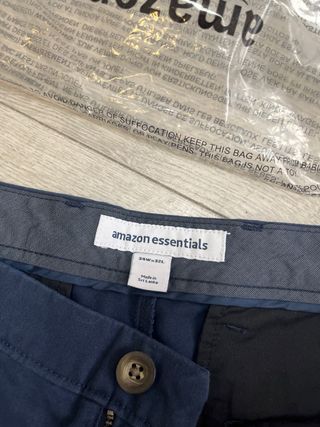 Pantalones Chinos de Pitillo Hombre Talla 34W 32L