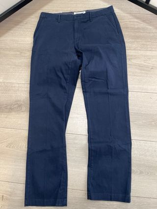 Pantalones Chinos de Pitillo Hombre Talla 34W 32L