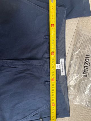 Pantalones Chinos de Pitillo Hombre Talla 34W 32L