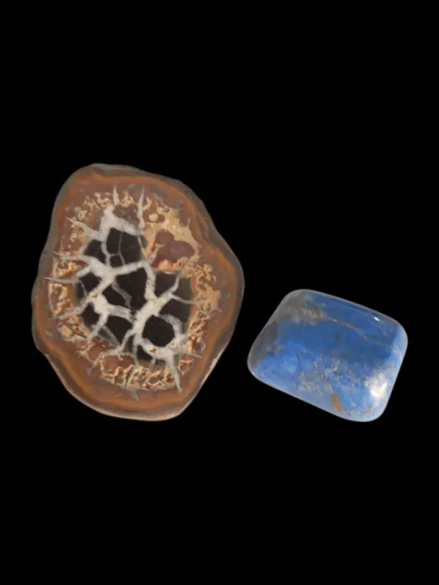 Lotto di Pietre Naturali: Lapislazzuli e Septaria