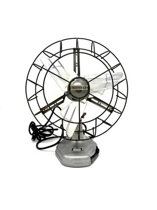 Ventilatore Marelli vintage 0/300 – pale in ottone nichelato – funzionante