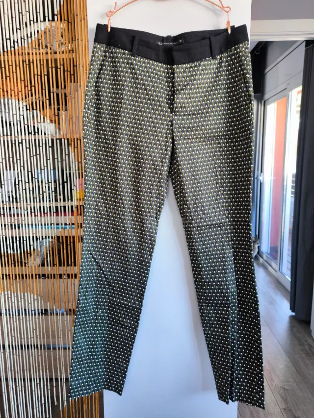 Pantalones Zara Talla XS Estampados