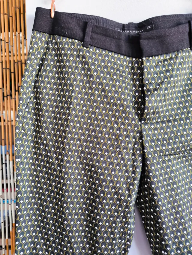 Pantalones Zara Talla XS Estampados