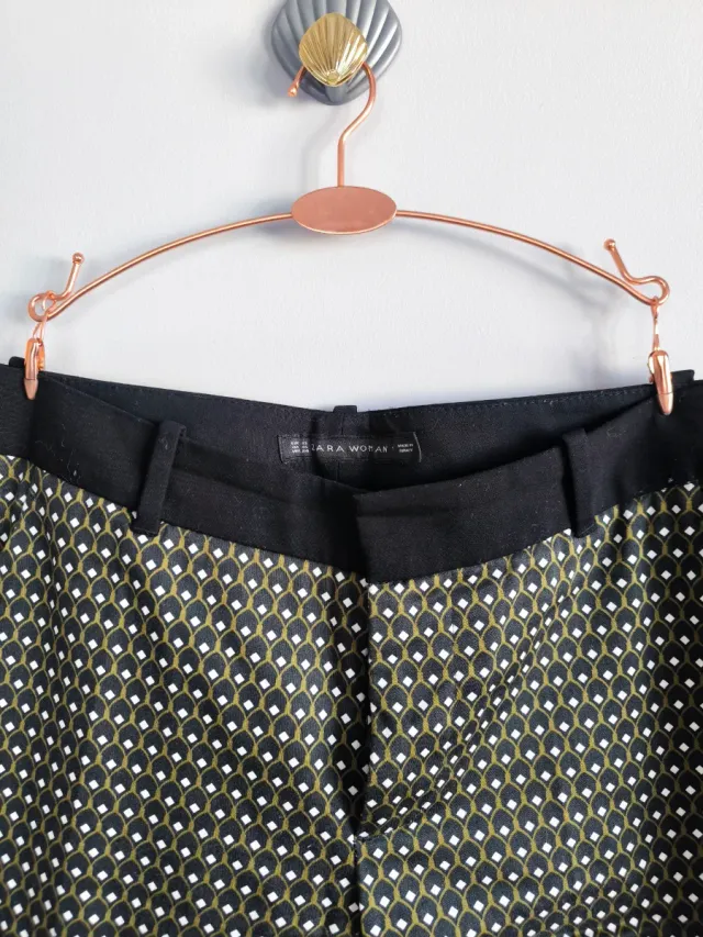 Pantalones Zara Talla XS Estampados