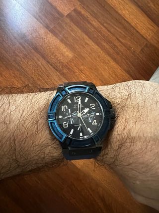 Reloj Guess Rigor Azul y Negro