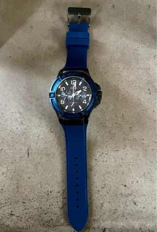 Reloj Guess Rigor Azul y Negro