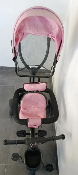 Triciclo evolutivo rosa