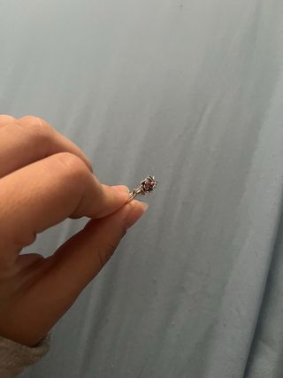 Anillo Pandora Disney Rojo y Plateado