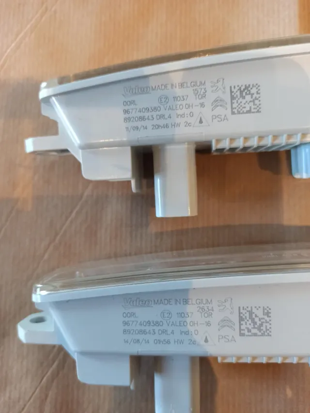 DRL Luce Diurne Peugeot Citroen PSA