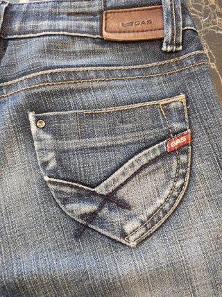 Jeans GAS donna slim fit blu