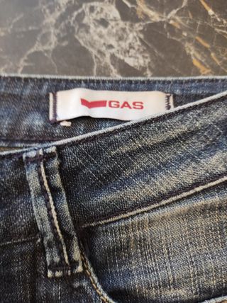 Jeans GAS donna slim fit blu