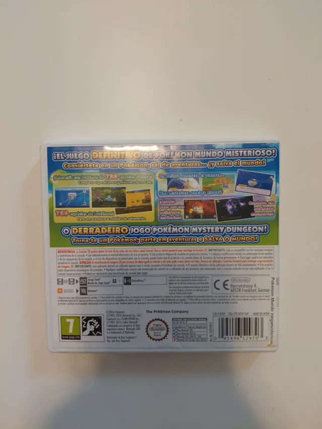 Pokémon Mundo Megamisterioso 3DS