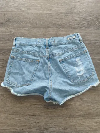 Shorts Melville Azules Desgastados