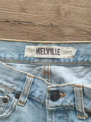 Shorts Melville Azules Desgastados