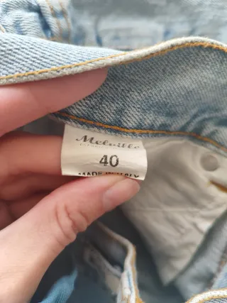 Shorts Melville Azules Desgastados