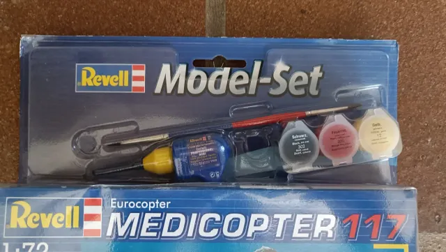 Modelo REVELL, Eurocopter Medicopter 117, 1/72