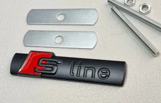 Logo Emblema Audi Sline Parilla Calandra Rejilla